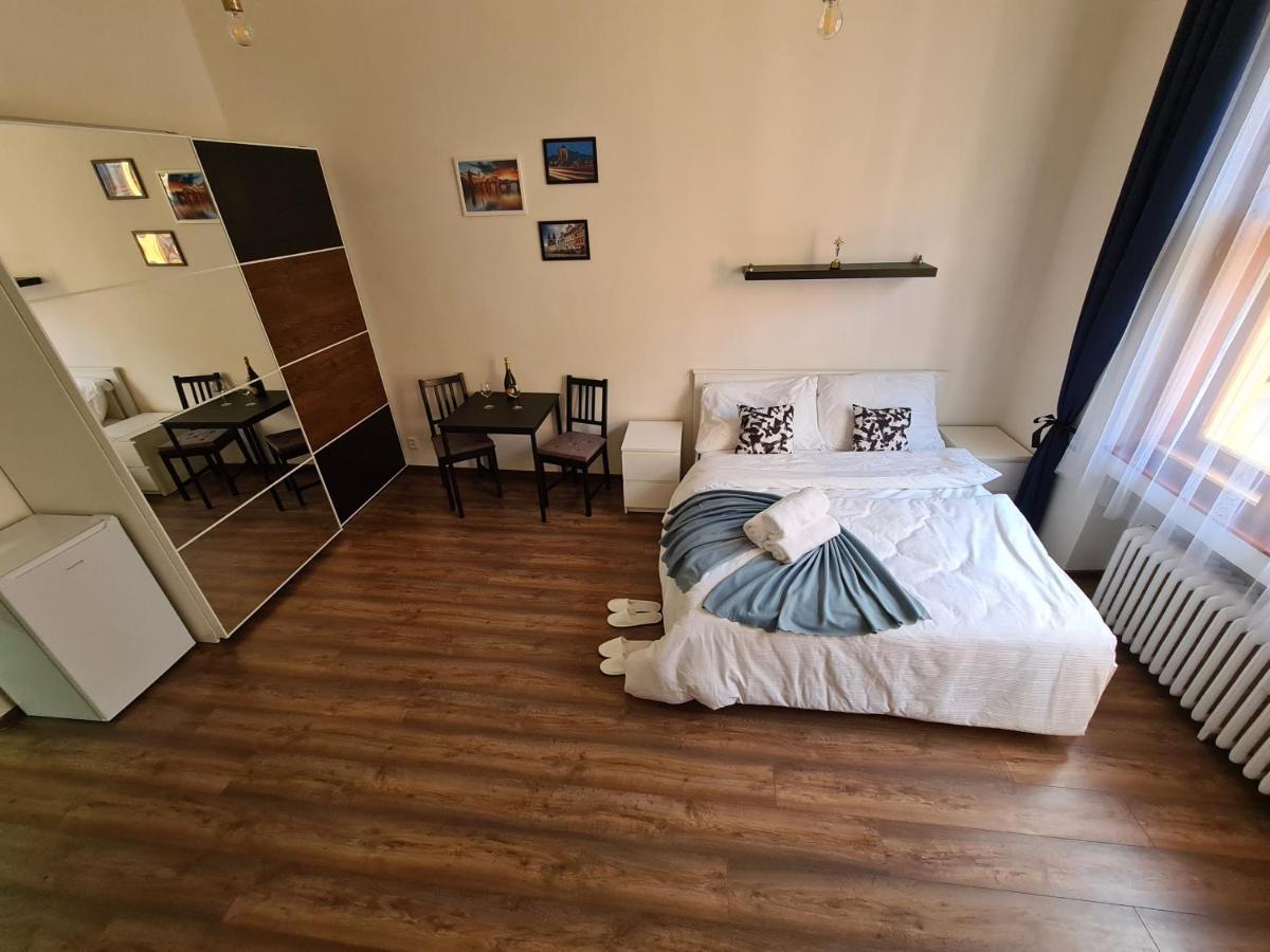 Svetly Prostorny Byt V Karline Apartman Prága Kültér fotó